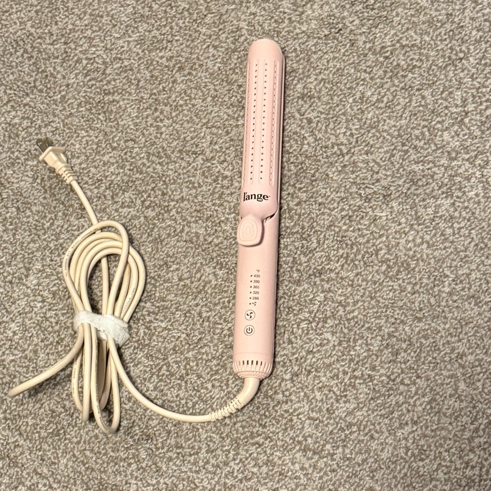 Pink Langer Mini Hair Straightener